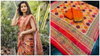 MG 424 Linen Silver jari Border Digital Printed Sarees Wholesale Market In Surat